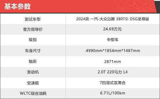 2024款一汽-大众迈腾新车商品性评价(图2)